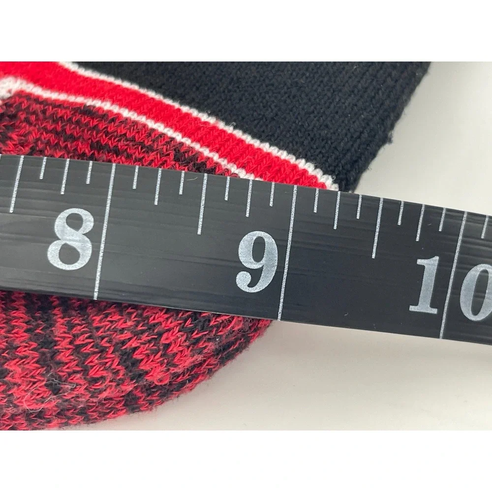 Cincinnati Bearcats Socks Large Red Excellent NCAA Athletic Crew